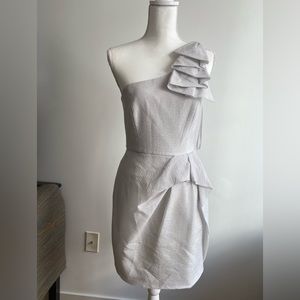 BCBG MaxAzria Audrey Dress in LightPearl